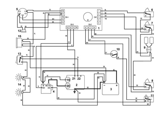 Imagen de N2 - Esquema de conexiones MT 745