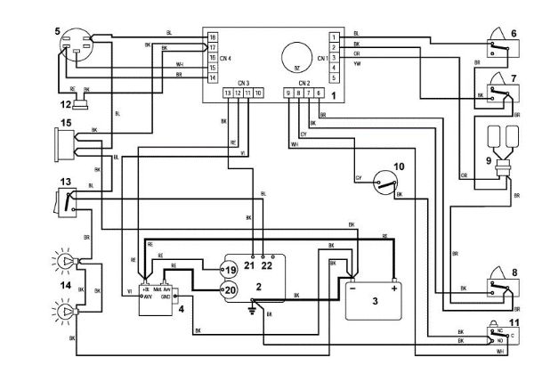 Imagen de N2 - Esquema de conexiones MT 745