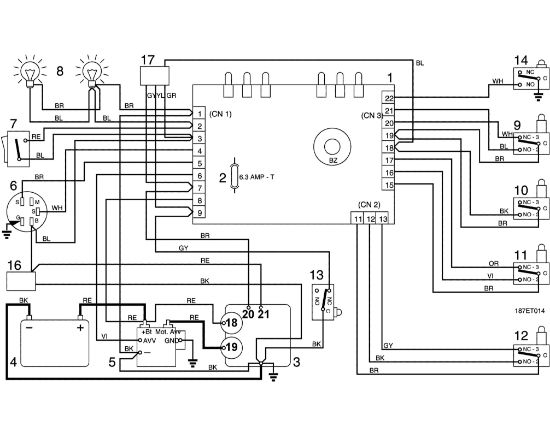 Imagen de N - Esquema de conexiones MT 780 (1999)