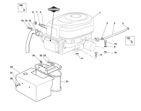Imagen de E - Motor MT 785 MT 785