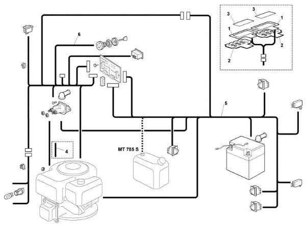 Imagen de L1 - Componentes eláctricos MT 785