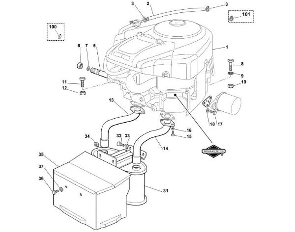 Imagen de F - Motor MT 785 S MT 785 S