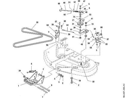 MT MT 820 L - Embrague, suspensión de la marca Viking