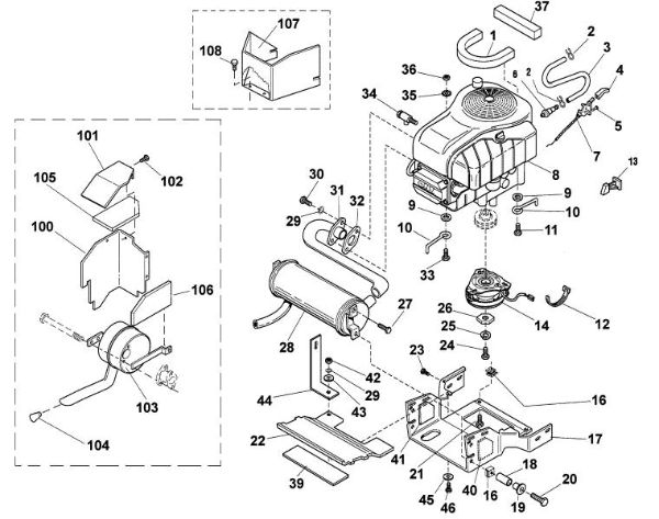 Imagen de C - Motor MT 835