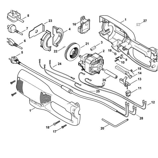 Imagen de A - Motor eláctrico TE 700