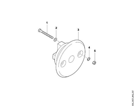 Accesorios AMA 600 A - Contrapeso de rueda de la marca Viking