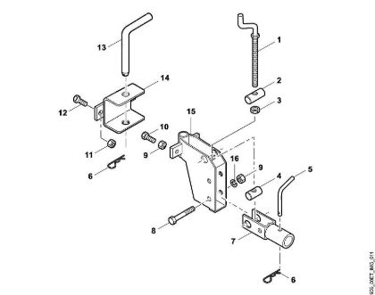 Accesorios AVK 600 A - Cabezal de ajuste de la marca Viking