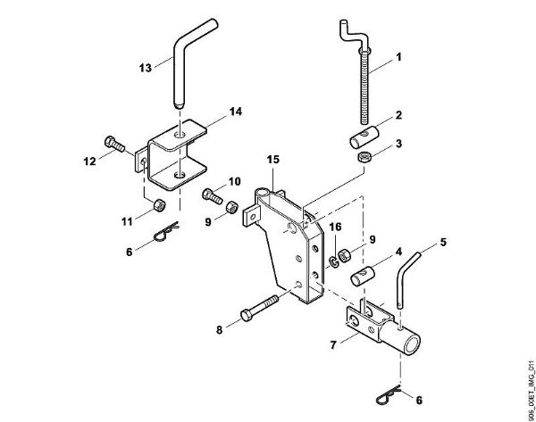 Accesorios AVK 600 A - Cabezal de ajuste de la marca Viking