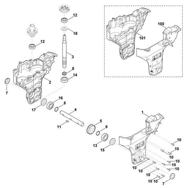 Imagen de E - Caja reductora HB 445.0
