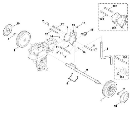 Imagen de B - Chasis HB 445.0 R