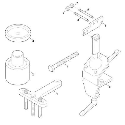Imagen de I - Herramienta especial HB 445.1 R