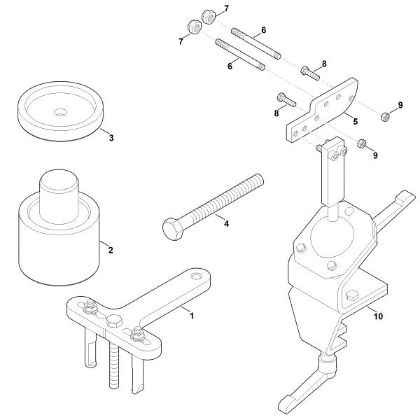 Imagen de I - Herramienta especial HB 445.2