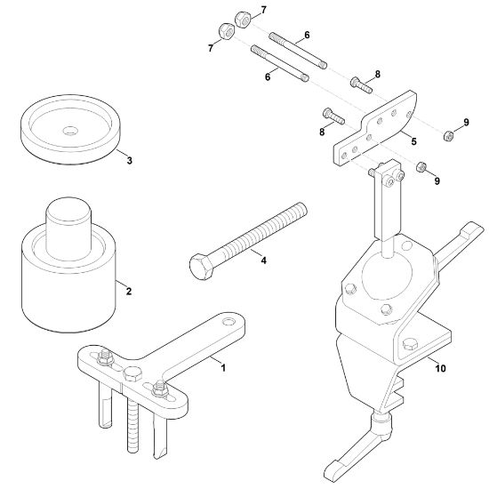 Imagen de I - Herramienta especial HB 445.2
