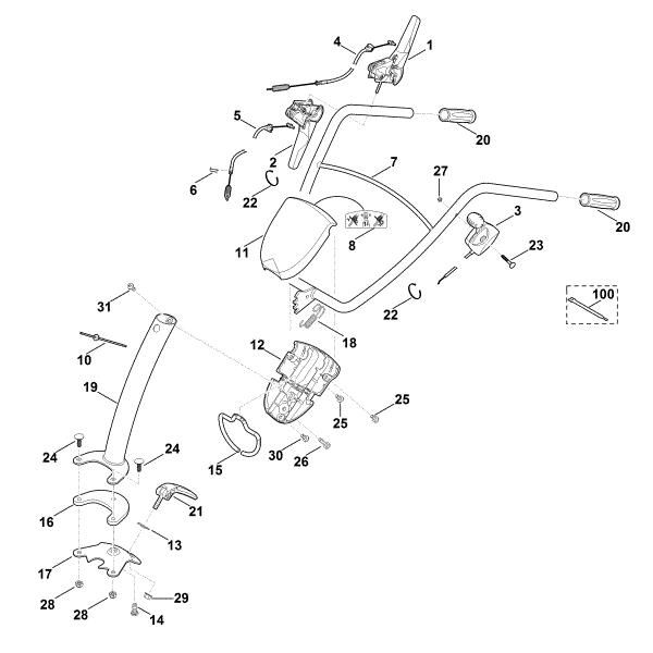 Imagen de A - Manillar HB 560.0