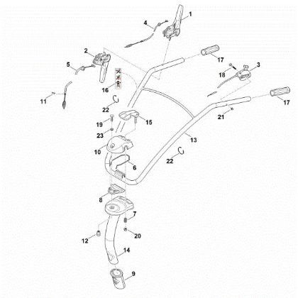 Imagen de A - Manillar HB 560.1