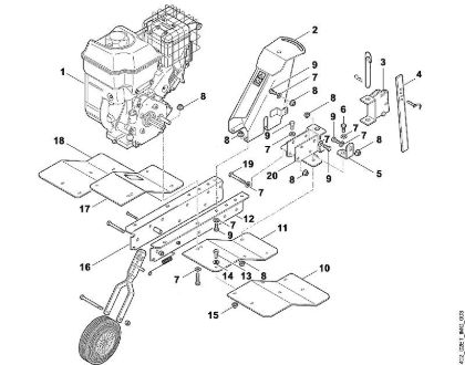 VH VH 500 B1 - Equipo base, motor de la marca Viking