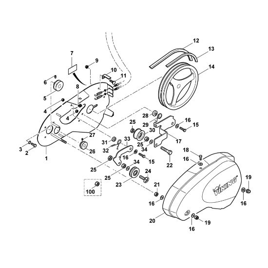 Imagen de C - Accionamiento VH 500