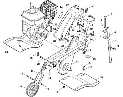 Imagen de B - Equipo base, motor VH 540