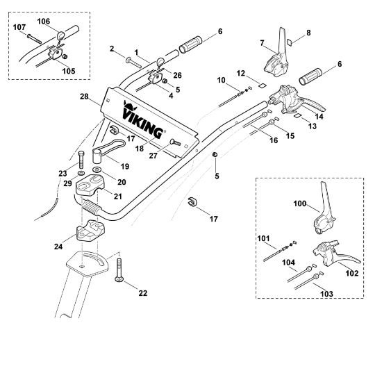 Imagen de A - Manillar VH 660