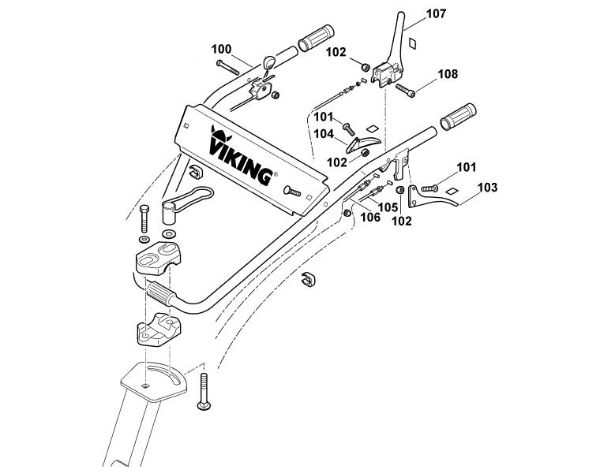 Imagen de A1 - Manillar VH 660