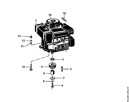AB AB 4099 SE F - Motor de la marca Viking