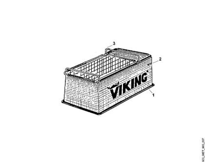 Accesorios HB 60 A - Recogedor de material triturado de la marca Viking