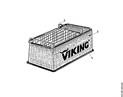 Accesorios HB 80 A - Recogedor de material triturado de la marca Viking
