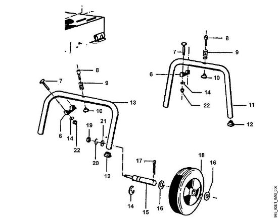 AZ AZ 4000 S C - Chasis de la marca Viking