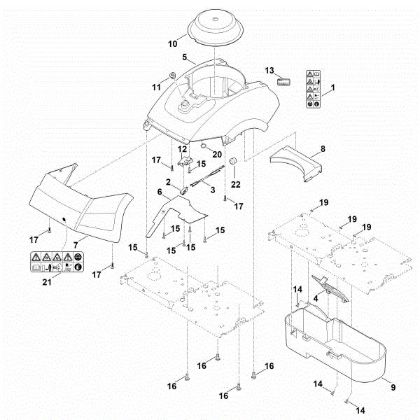 Imagen de B - Carcasa GB 460 C