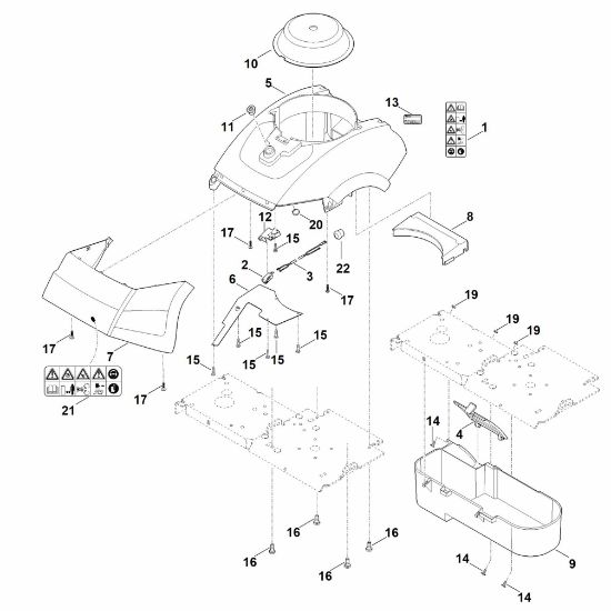 Imagen de B - Carcasa GB 460 C
