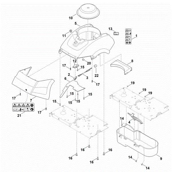 Imagen de B - Carcasa GB 460 C