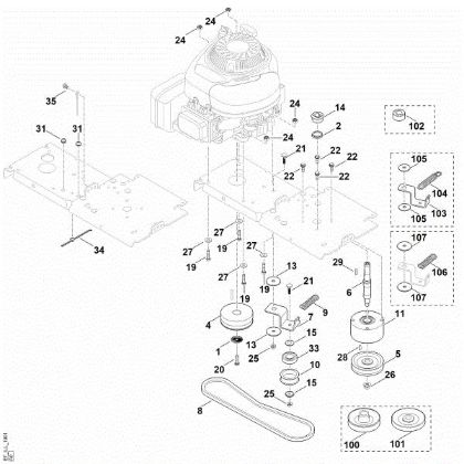 Imagen de D - Accionamiento GB 460 C