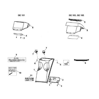 Imagen de A - Tolva GE 101