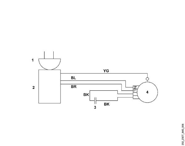 GE GE 105 F - Esquema de conexiones de la marca Viking