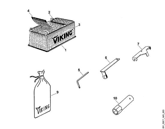 GE GE 110 E - Herramientas de la marca Viking