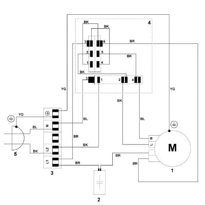 Imagen de C - Esquema de conexiones GE 22 L