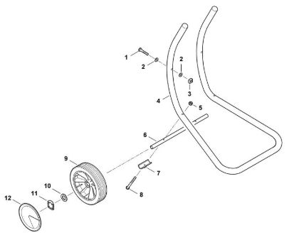 Imagen de C - Pie de rueda GE 250