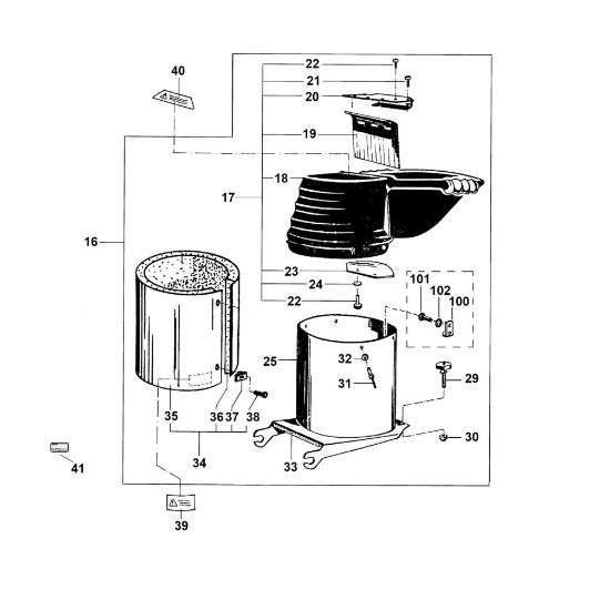 Imagen de D - Canal de alimentacián GE 320, GE 330 GE 330