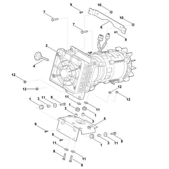 Imagen de D - Suspensián equipo de corte compl. GE 35.1 L