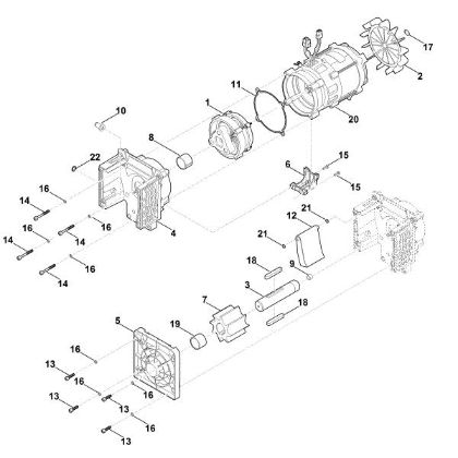 Imagen de E - Motor, equipo de corte GE 35.1 L
