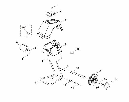 Imagen de A - Carcasa GE 365