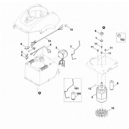Imagen de C - Componentes eláctricos GE 420