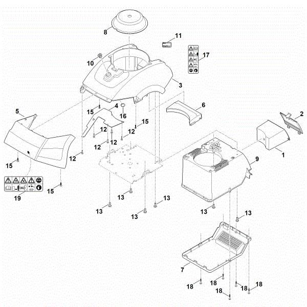 Imagen de B - Carcasa GE 450