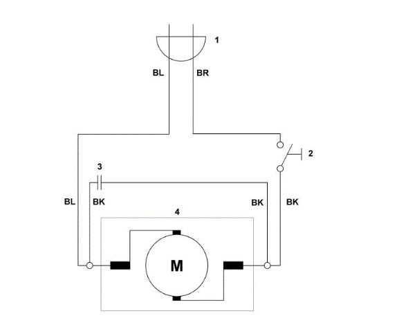 Imagen de D - Esquema de conexiones BE 600 PLUS