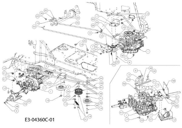 Transmission KROSSER 92/16 H Cat. 2010 Garden tractor