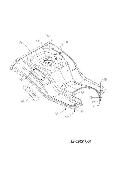 Rear body KROSSER 105/22 H Cat. 2010 Garden tractor