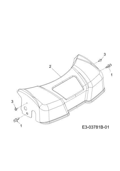 Protective guard G 55 VBX 4-IN-1 Cat. 2011 Lawnmower