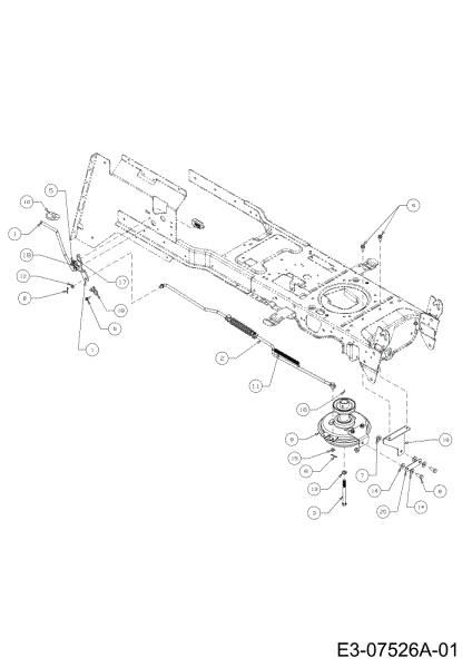 Clutch KROSSER 92/16 H Cat. 2012 Garden tractor