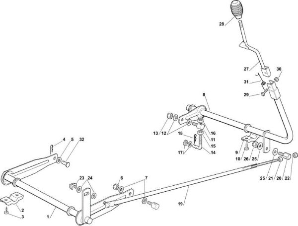 Cutting plate lifting OM 72C/13H Cat.2012 Garden tractor