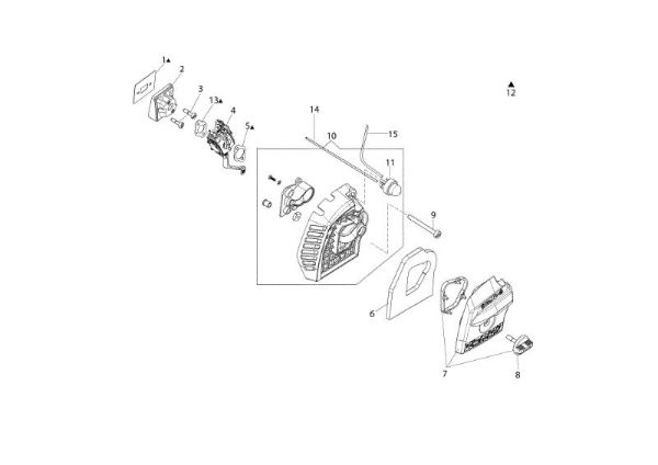 Air filter BC 22 S (EURO 1) Brushcutter